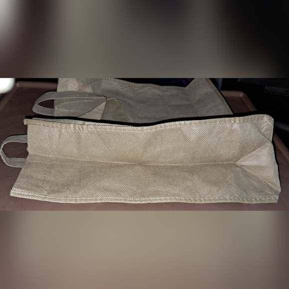 FREE with PURCHASE REUSABLE TOTE BAG  beige VGUC - Picture 3 of 8